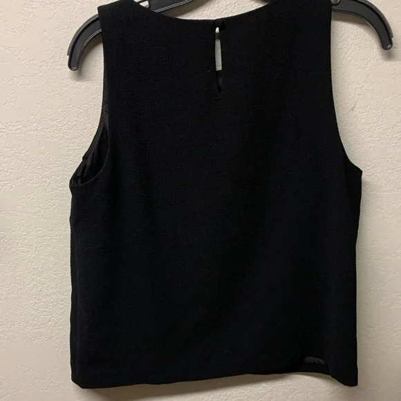 Theory Women's Classic Black Tank Top - Picture 3 of 3